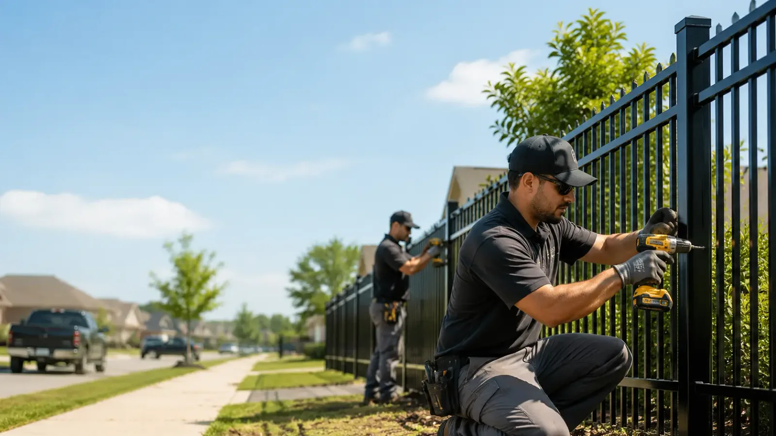 Metal Fence Installation in Shelby, MI